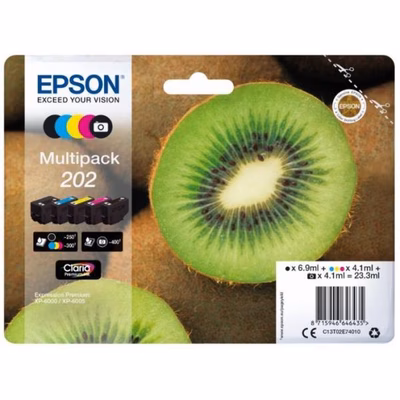 Immagine di Multipack Inkjet epson c13t02e74020 nero+ciano+magenta+giallo 23,30 ml