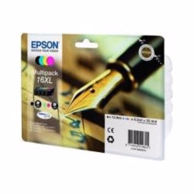 Immagine di Inkjet EPSON C13T16364022 nero+ciano+magenta+giallo 500+450x3 copie conf.4pz