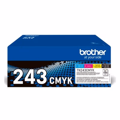 Immagine di Toner Laser BROTHER TN-243CMYK n+c+m+g 1000 copie conf.4pz