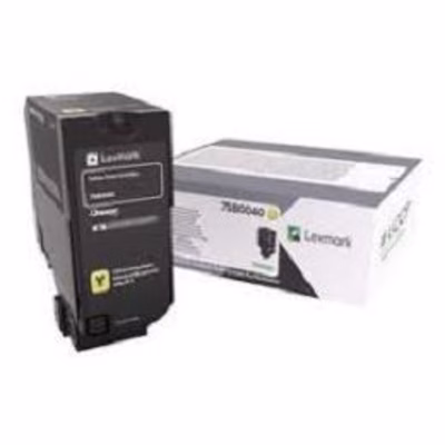 Immagine di Toner Laser LEXMARK 75B0040 giallo 10000 copie