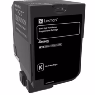 Immagine di Toner Laser LEXMARK 84C2HKE nero 25000 copie