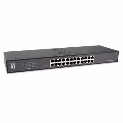 Immagine di Switch LEVEL ONE LEVELONE GEU-2431 - SWITCH 24 PORTE GIGABIT GEU-2431