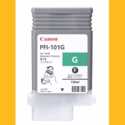 Immagine di Inkjet canon pfi-101g 0890b001aa verde 250 copie