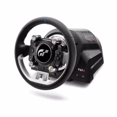Immagine di Volante Nero THRUSTMASTER T-XX II SERVO BASE + WHEEL 4160846