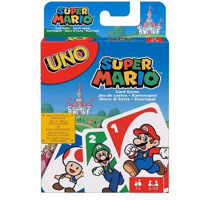 Immagine di Gioco di società MATTEL Uno Super Mario DRD00