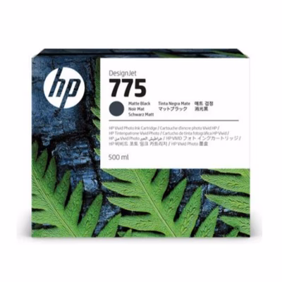 Immagine di Inkjet HP 1XB22A 775 nero opaco 500 ml