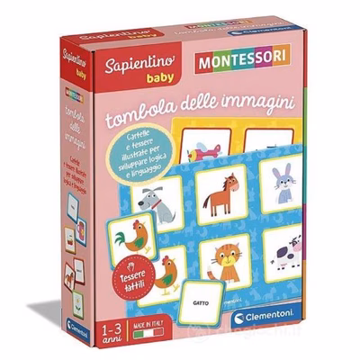 Immagine di Montessori baby tombola immagini