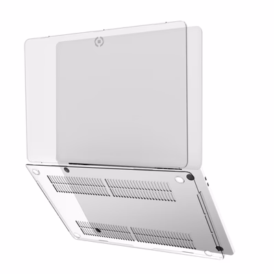 Immagine di Cover pvc Trasparente CELLY SHIELDPRO13M1 - Clip On MacBook Pro 13" M1/M2 SHIELDPRO13M1WH