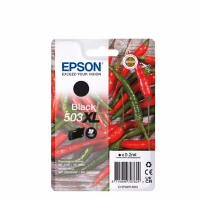 Immagine di Inkjet EPSON 503XL C13T09R14010 nero 9,2 ml