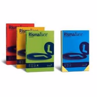 Immagine di Cartoncino favini rismaluce a4 g140 verde risma da 200 fogli