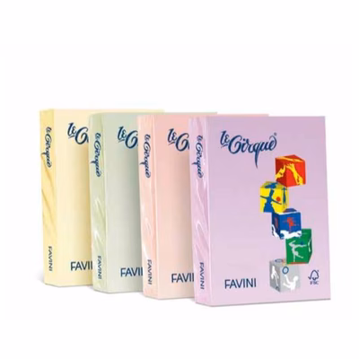 Immagine di Cartoncino FAVINI LE CIRQUE A3 g160 avorio tenue risma da 250 fogli