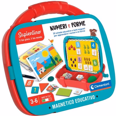 Immagine di Giochi educativi CLEMENTONI Clementoni - Sapientino - Valigetta magnetica Nume 16715