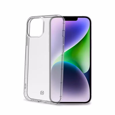 Immagine di Cover tpu + policarbonato Trasparente CELLY HEXAGEL - Apple iPhone 14 Plus HEXAGEL1026