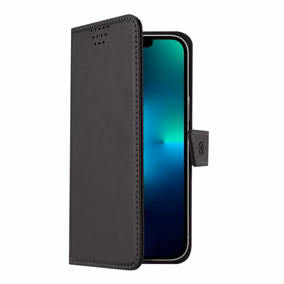 Immagine di Cover similpelle Nero CELLY WALLYMAG - Apple iPhone 14 WALLYMAG1024BK