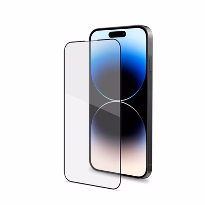 Immagine di Proteggi schermo full glass vetro temperato CELLY FULLGLASS - Apple iPhone 14 Pro FULLGLASS1025BK