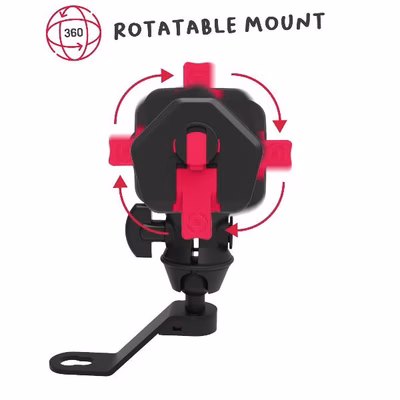Immagine di Mirror motorcycle holder black