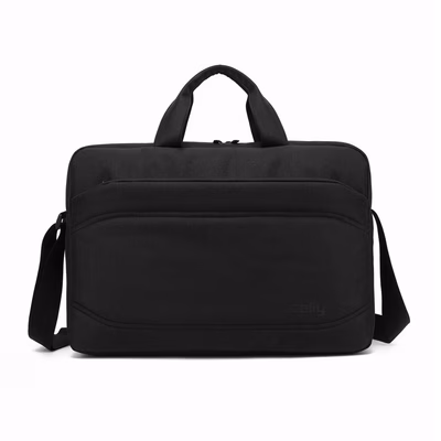 Immagine di Multifunzione poliestere / pu Nero CELLY MESSENGERBAG - 15.6" Sleeve for laptop BACKPACK C MESSENGE