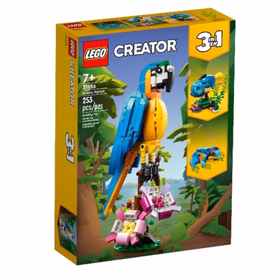 Immagine di Costruzioni LEGO Pappagallo esotico 31136