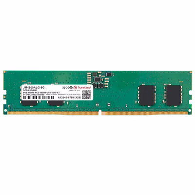 Immagine di Modulo di memoria so-dimm 8GB ddr5 tft 4.800 mhz TRANSCEND JM4800ALG-8G - DRAM DDR5 U-DIMM 4800MH