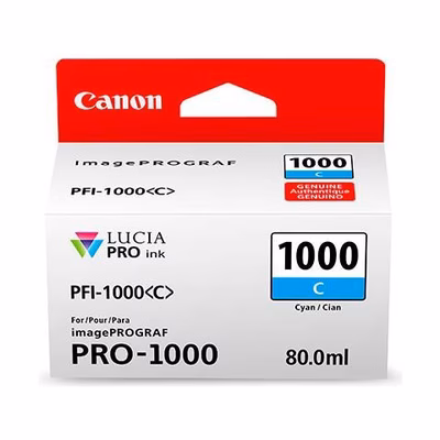 Immagine di Inkjet ciano 0 pages CANON CANON Ink Low 0547C001AA