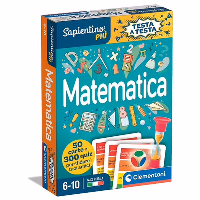 Immagine di Giochi educativi CLEMENTONI Clementoni - Testa a testa Matematica 16440