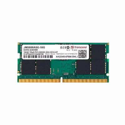 Immagine di Modulo di memoria transcend jm5600ase-16g 16GB jm ddr5 5600 so-dimm 1rx8 cl46