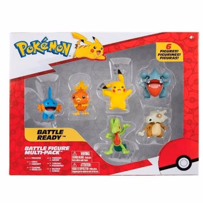 Immagine di REI TOYS Pok mon - Pack Deluxe 6 Personaggi PK060200