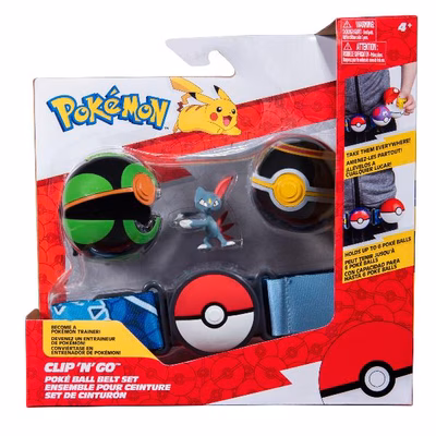 Immagine di REI TOYS Pok mon - Clip 'n' Go Pok Ball Set Cintura - As PK170300