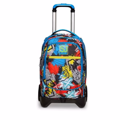 Immagine di Zaino con carrello sganciabile a tre ruote SEVEN GRITZLED BOY