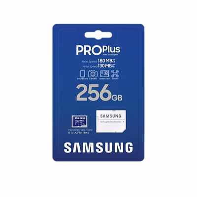 Immagine di Memory Card micro sd xc 256GB SAMSUNG PRO Plus microSD Memory Card 256GB 2023 MB-MD256SA/EU