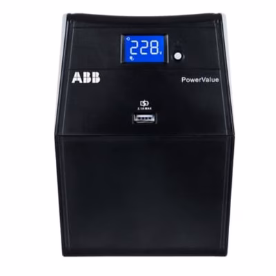 Immagine di Gruppo di continuità ABB UPS PowerValue 11LI Up 600 VA 4NWP100170R0001