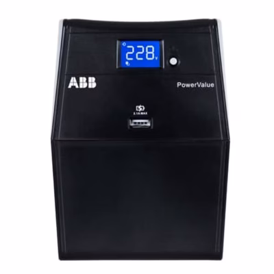 Immagine di Gruppo di continuità ABB UPS PowerValue 11LI Up 800 VA 4NWP100171R0001
