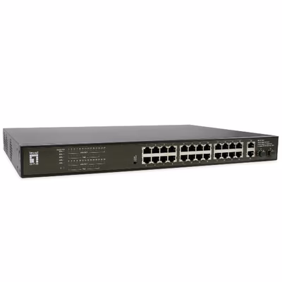 Immagine di Switch LEVEL ONE LEVELONE GEP-2821 - SWITCH 28-PORTE UNMANAGED GIGA GEP-2821
