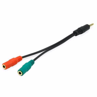 Immagine di Adattatore audio male vs 2 female