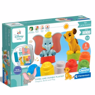 Immagine di Simba and dumbo book playset
