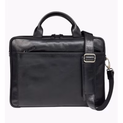 Immagine di Macbook pro 15" pelle Nero DBRAMANTE 1928 Amalienborg 15" Borsa in pelle - Nero BG15GTBL1489