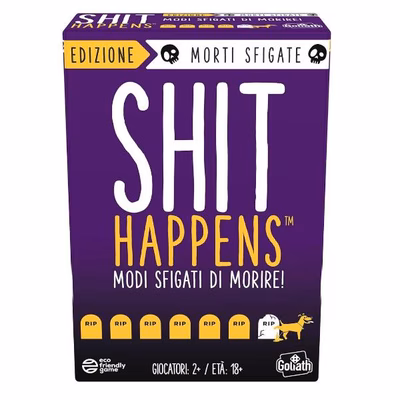 Immagine di Gioco di società LEAN TOYS GOLIATH SHIT HAPPENS MODI SFIGATI DI MORIRE 930133.006