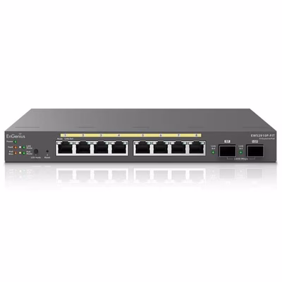 Immagine di Switch ENGENIUS EWS2910P-FIT - Switch 8-port GbE PoE.af/at + 55W, EWS2910P-FIT