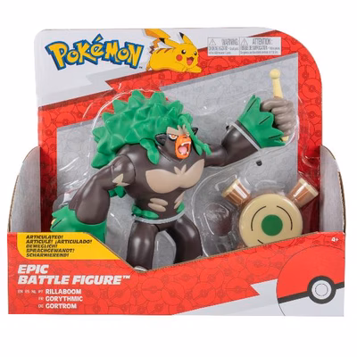 Immagine di REI TOYS Pok mon - Personaggio Gigante Articolato Rillaboo PK040200