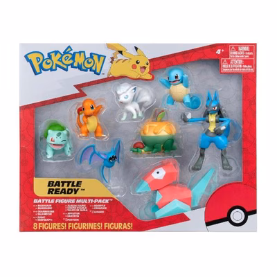 Immagine di REI TOYS Pok mon - Pack Deluxe 8 Personaggi PK070300