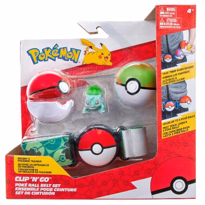 Immagine di REI TOYS Pok mon Clip 'n' Go Pok Ball - Set Cintura - As PK170400