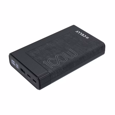 Immagine di Power bank Nero 20.000 mah CELLY PBPD100W20000 - 100W Powerbank PD 20000 mAh PRO P PBPD100W20000BK