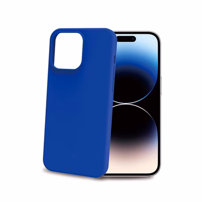 Immagine di Cover tpu Blu CELLY CROMO - Apple iPhone 15 Pro iPhone 15 CASES CROMO1054BL