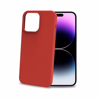 Immagine di Cover tpu Rosso CELLY CROMO - Apple iPhone 15 Pro Max iPhone 15 CASES CROMO1056RD