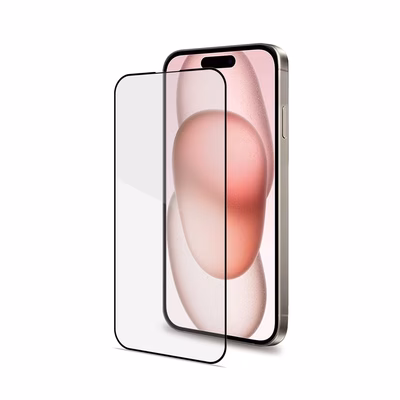 Immagine di Proteggi schermo full glass vetro temperato CELLY FULLGLASS - Apple iPhone 15 FULLGLASS1053BK
