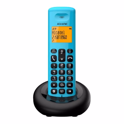Immagine di Telefono cordless digitale ALCATEL ALCATEL E160 BLUE ATL1426700