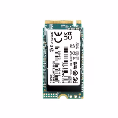 Immagine di Ssd interni 1000GB pcie gen 3.0 x 4 nvme TRANSCEND TS1TMTE400S - SSD M.2 2242 da 1TB, PCIe Gen3x4,