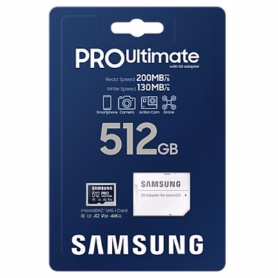Immagine di Memory Card micro sd xc 512GB SAMSUNG MB-MY512SA/WW