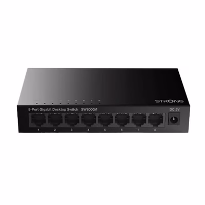 Immagine di Switch STRONG 8-Port Gigabit Metal Desktop Switch SW8000M