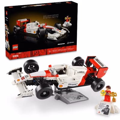 Immagine di Costruzioni LEGO McLaren MP4/4 e Ayrton Senna 10330